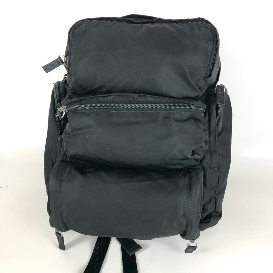 PRADA プラダ リュック バックパック ナイロン ブラック ブランド 鞄 かばん バッグ レディース メンズ ブランド拍卖