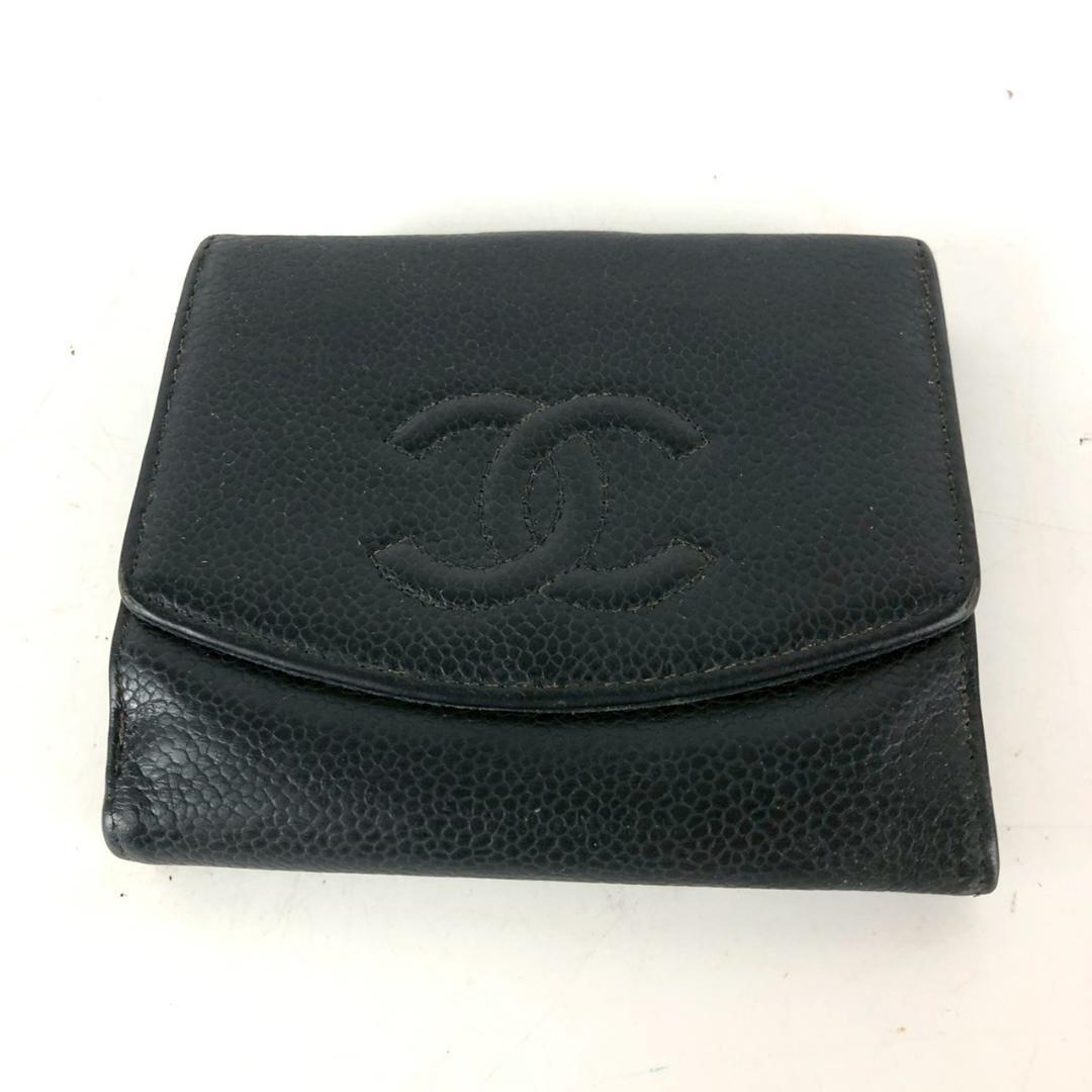 CHANEL シャネル ココマーク 財布 ブラック レディース ブランド 財布 カードケース カード入れ お札入れ 小銭入れ コインケース拍卖