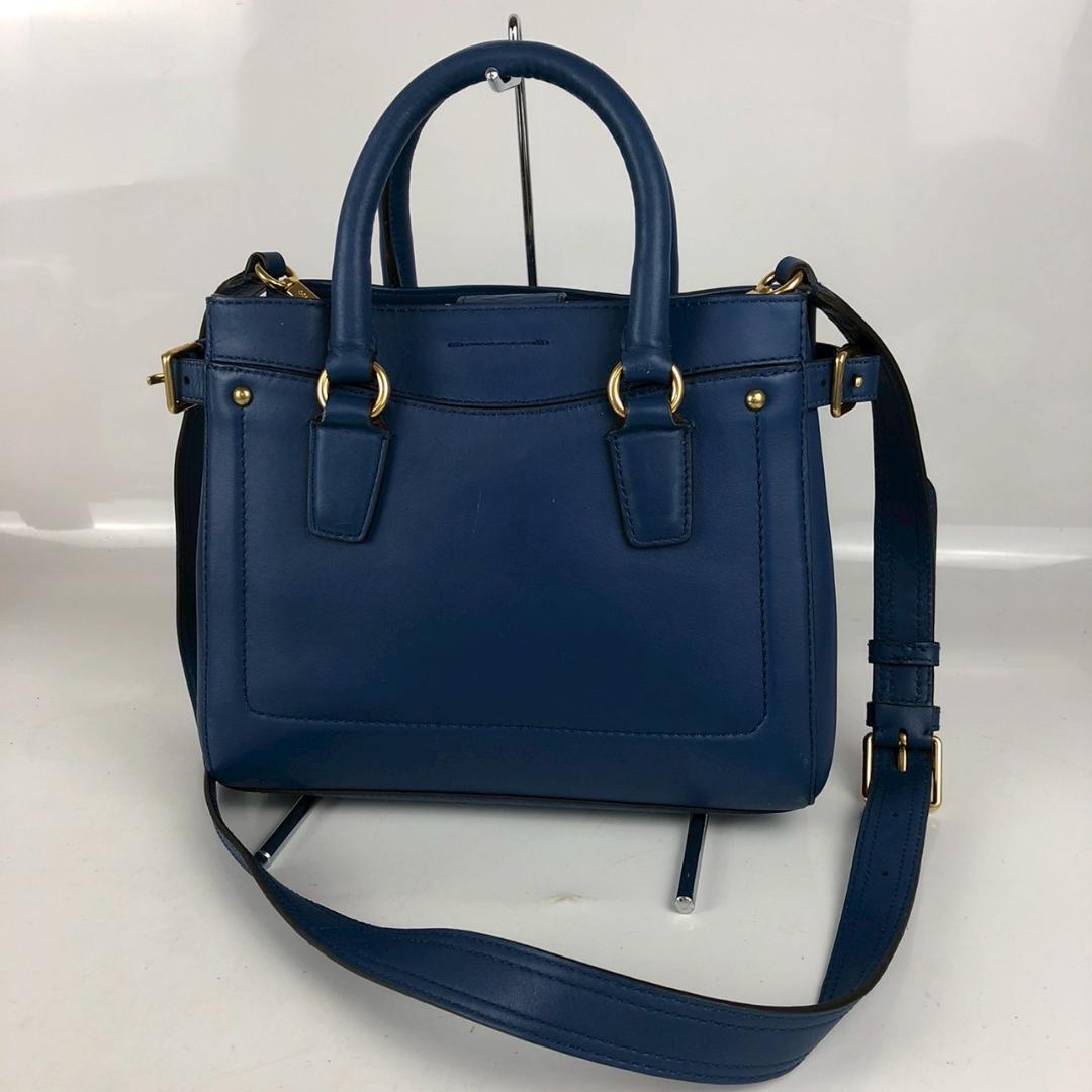 COLE HAAN コールハーン 2way ショルダーバッグ ブルー ブランド 鞄 かばん バッグ レディース メンズ ブランド拍卖
