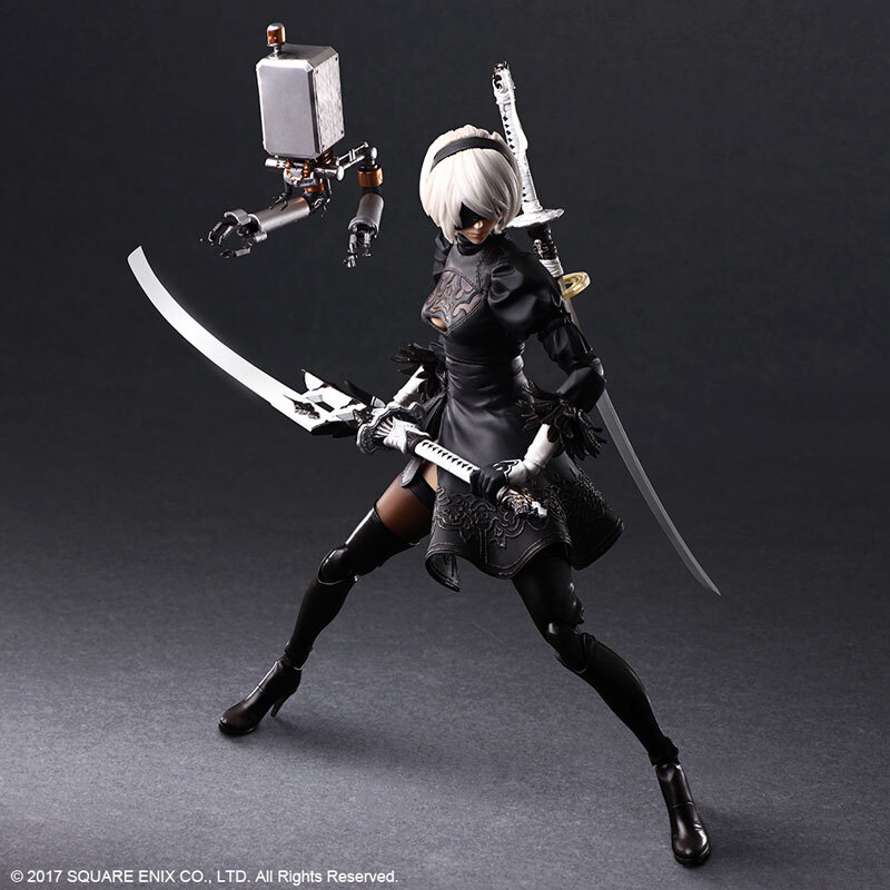 新品未開封 PLAY ARTS改 ヨルハ 二号 B型 DX版 2B ニーア オートマタ スクウェア・エニックス プレイアーツ改 国内正規品 フィギュア拍卖