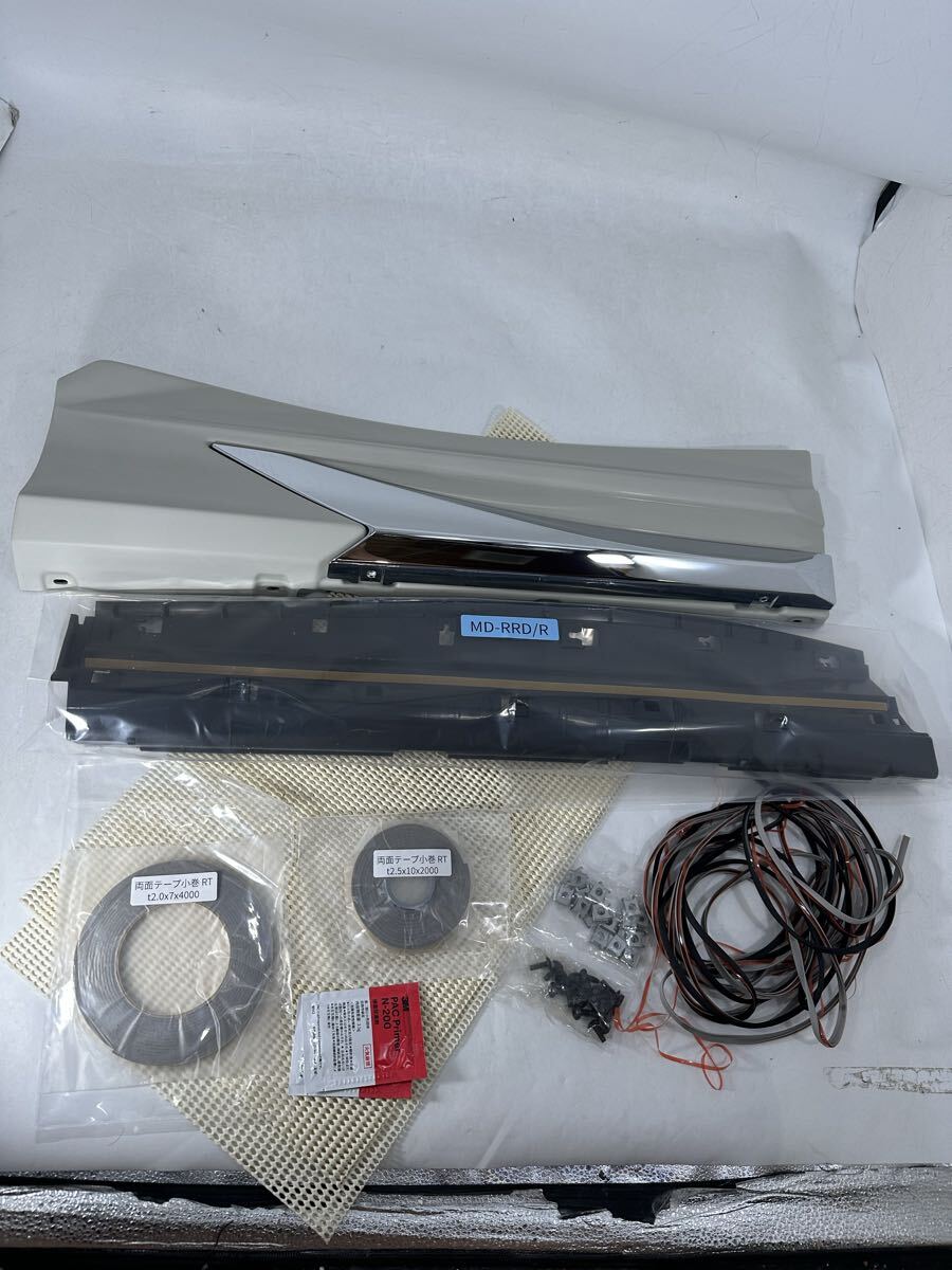 M10-6-2 新品 NX 右 AAZA20 AAZA25 モデリスタ サイドスカート MSD44-7800176905-AZ200 サイドスポイラー拍卖