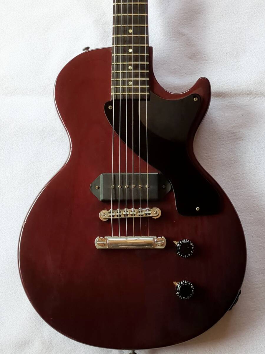 1990年製 Gibson USA Les Paul Jr ネック折れ補修 ギブソン レスポールJr 送料無料拍卖
