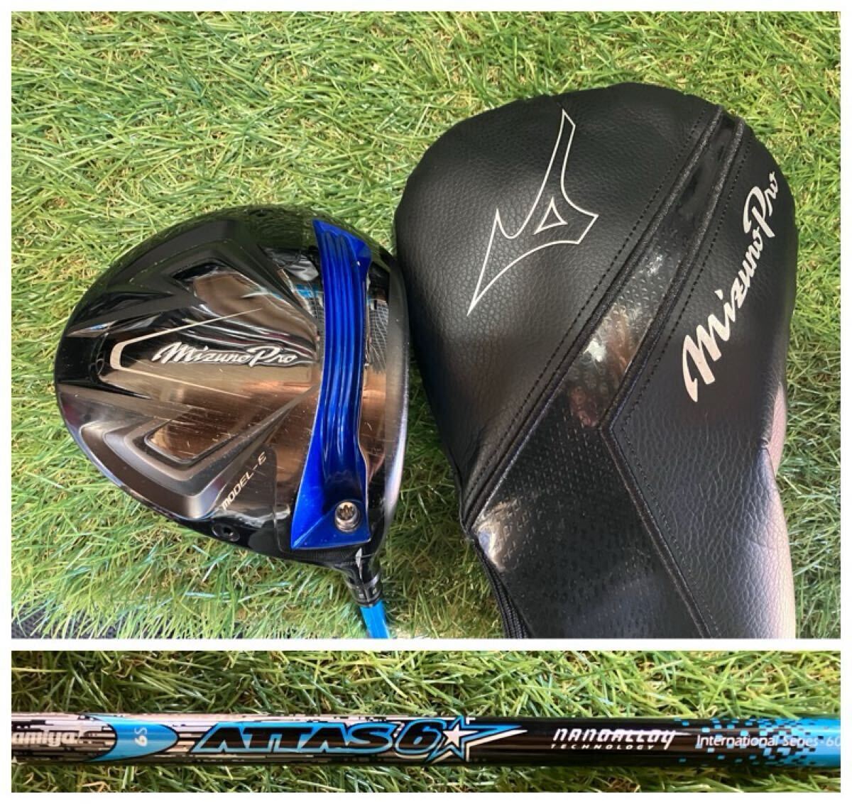 ATTAS6 6S Mizuno Pro Model-E ドライバー 10.5° 合わせ 2019年 450cc ATTAS 1W 超捕まるミズノプロドライバー拍卖
