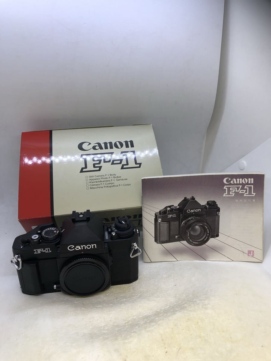 ★極上品★安心動作保証付き★ Canon キャノン New F-1 ☆元箱付き☆拍卖