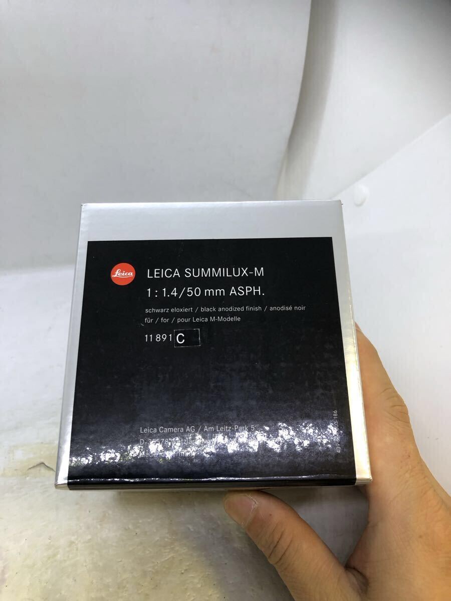 ★箱のみ★ ライカ LEICA SUMMILUX-M 50mm F1.4 ASPH 11891 空箱拍卖