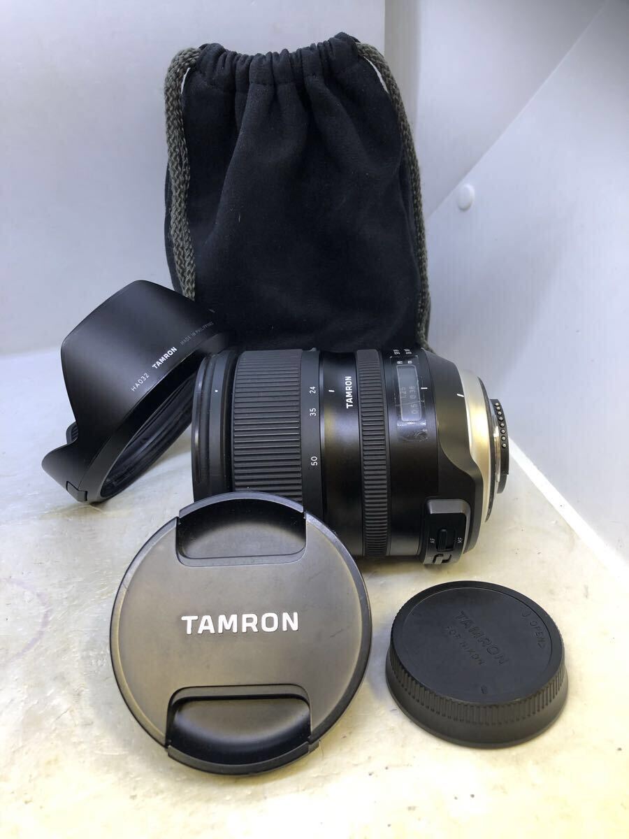 ★極上品★安心動作保証付き★ TAMRON 大口径標準ズームレンズ SP24-70mm F2.8 Di VC USD G2 ニコン用 フルサイズ対応 A032N拍卖