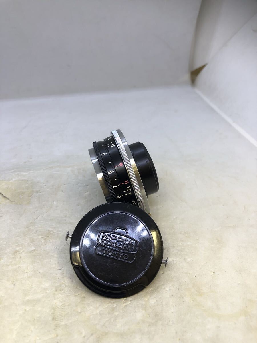 ★珍品★極上品★ Nikon W-NIKKOR・C 28mm F3.5 2.8cm 28mm F3.5 ブラック Sマウント ☆ EP マークあり☆拍卖