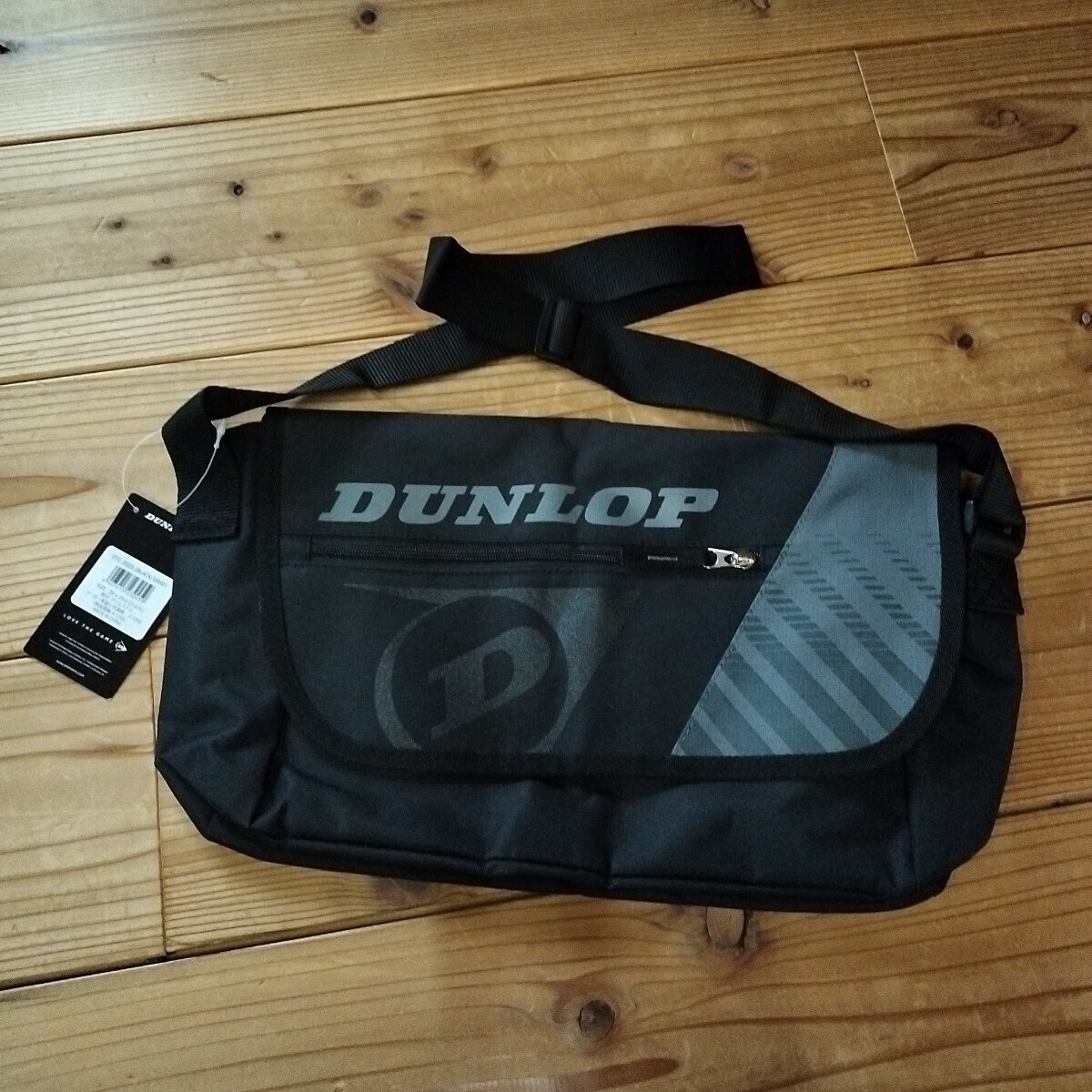 ダンロップ ショルダーバッグDTC-2035 (DTC2035) 色 : ブラックグレー拍卖