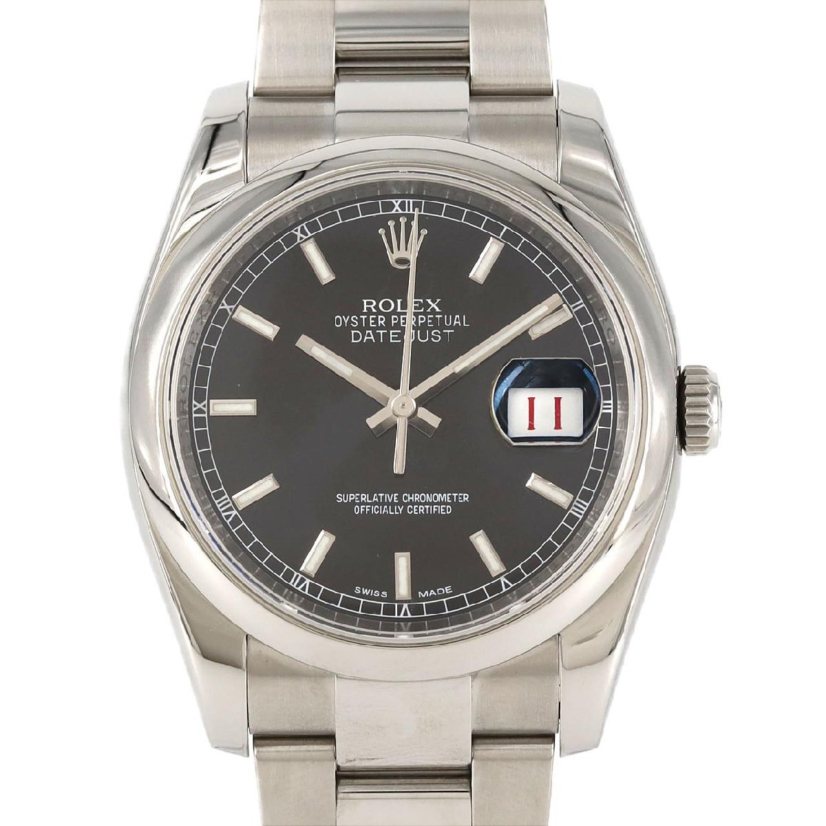 ロレックス デイトジャスト 116200 SS 自動巻 ランダム番拍卖