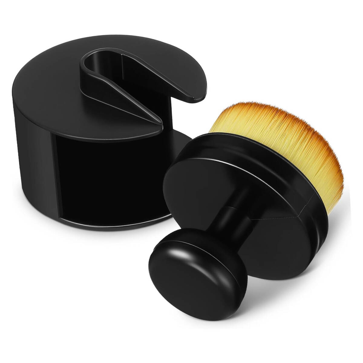 化粧筆 メイクブラシ パウダーブラシ ファンデーションブラシ 印章型ファンデーションブラシ ネイルダストブラシ メイクブラシ ;7080;拍卖