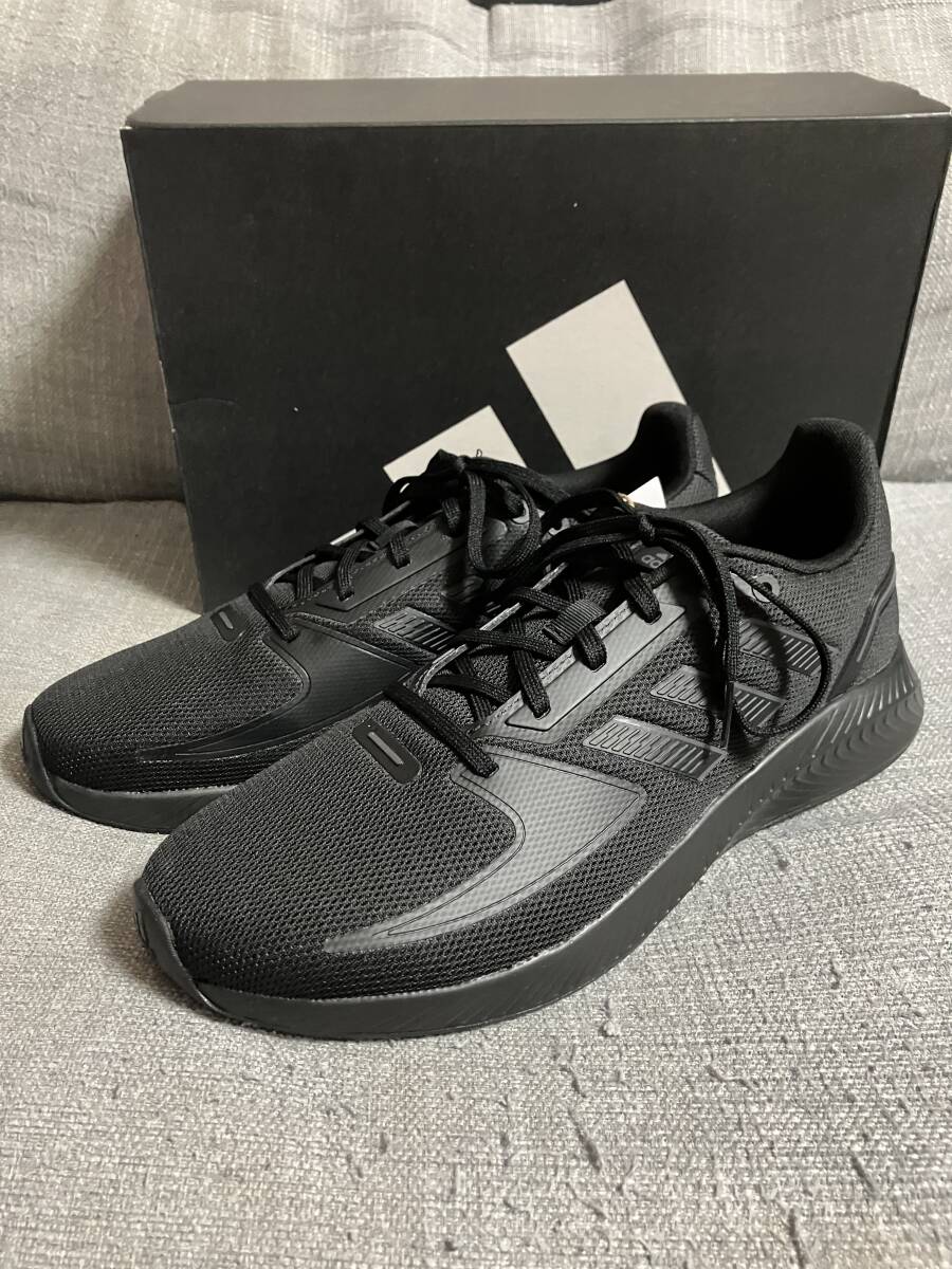 adidas RUNFALCON 2.0 28.0㌢ ブラック 新品 ★決算セール★拍卖