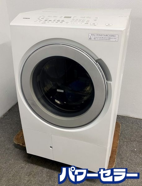 高年式!2023年製! HITACHI 日立 ビッグドラム BD-SX120JL ドラム式洗濯乾燥機 洗濯容量12kg/乾燥6kg 左開き 中古家電 店頭引取歓迎 R10061拍卖
