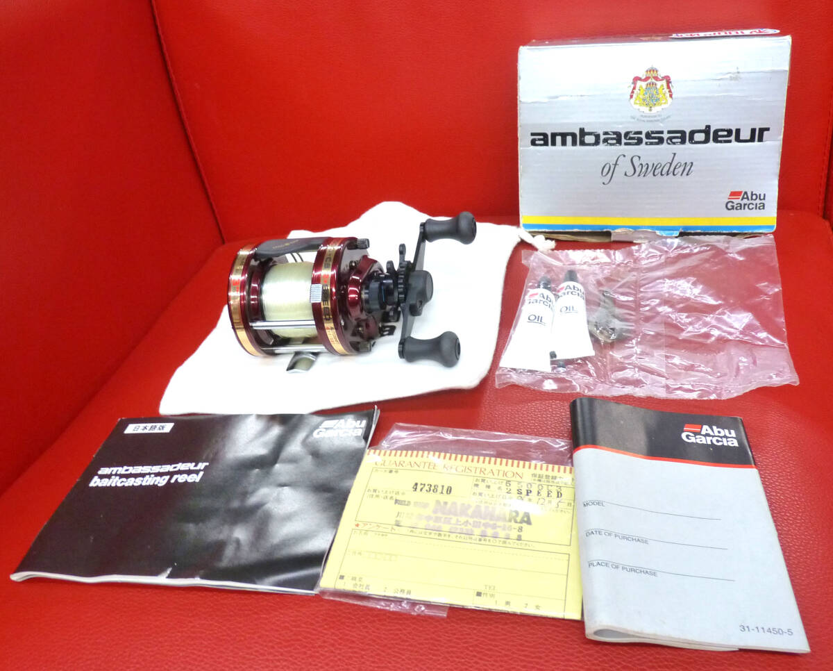 美品 アブガルシア アンバサダー 5500-C3 拍卖