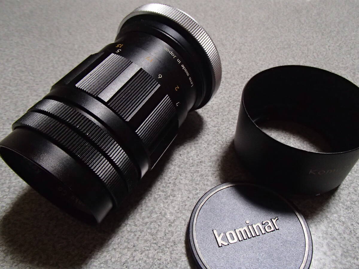 日東光学 Kominar 135mm f3.5 コミナー 一眼レフ 交換レンズ オールドレンズ ジャンク拍卖