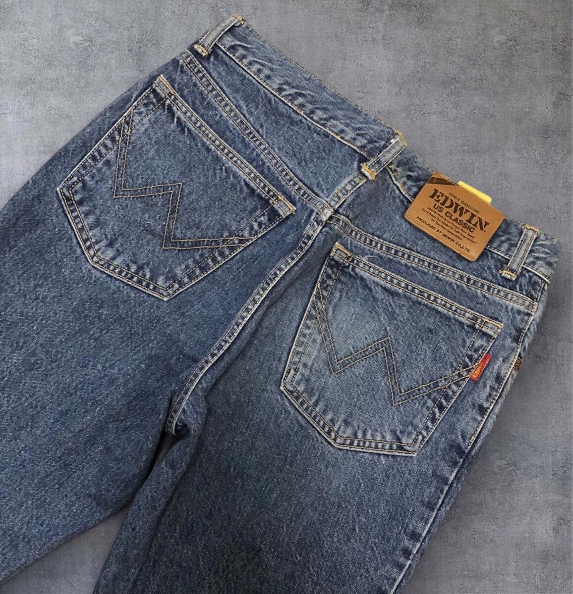 ■EDWIN エドウィン■90's ヴィンテージ US CLASSIC 1962-93 デニム ジーンズ W33L33拍卖