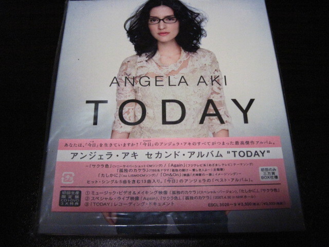 ◆ CD+DVD アンジェラ・アキ Angela Aki/TODAY 初回限定盤 新同品 ◆拍卖