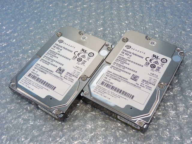 1SGD // 2個セット 300GB 2.5インチ SAS HDD 12Gb 15K 15mm / 10602221952 / ST300MP0006 //Fujitsu PRIMERGY RX2530 M4 取外拍卖