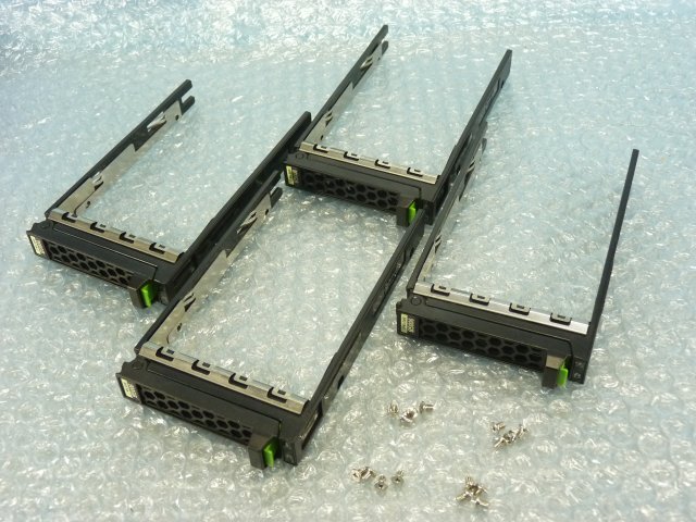 1SGI // 4個セット 富士通 ハードディスクマウンタ 2.5インチ 用 / A3C40179841 / ラベル変色(900GB 10k-C)//Fujitsu RX2530 M4取外//在庫4拍卖