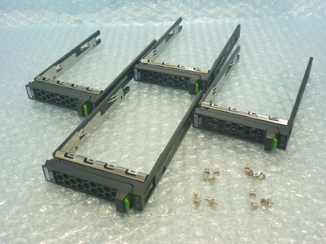 1RKV // 4個セット ハードディスク(HDD)マウンタ 2.5インチ 用/ A3C40179841/ ラベル(1TB SATA 7.2K)/ / Fujitsu RX2540 M2 取外//在庫1拍卖