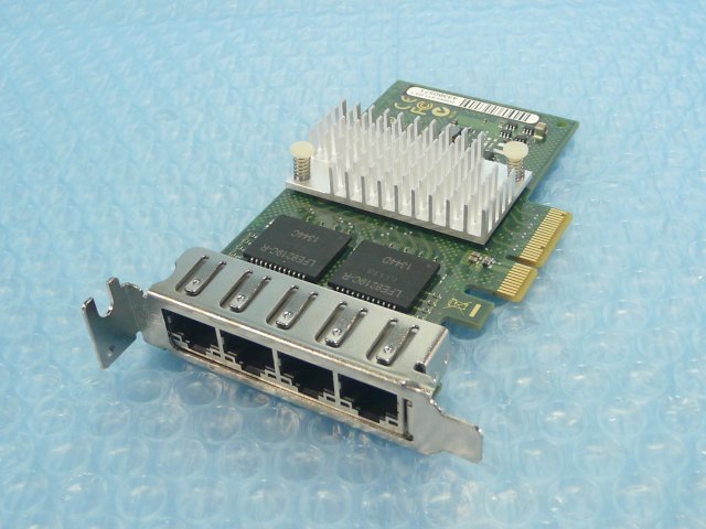 1KFD // 富士通 D3045-A11 GS1 Quad(4)Port Intel I350-AM4 Gigabit Ethernet 80mmブラケット // Fujitsu PRIMERGY RX300 S8 取外 //在庫1拍卖