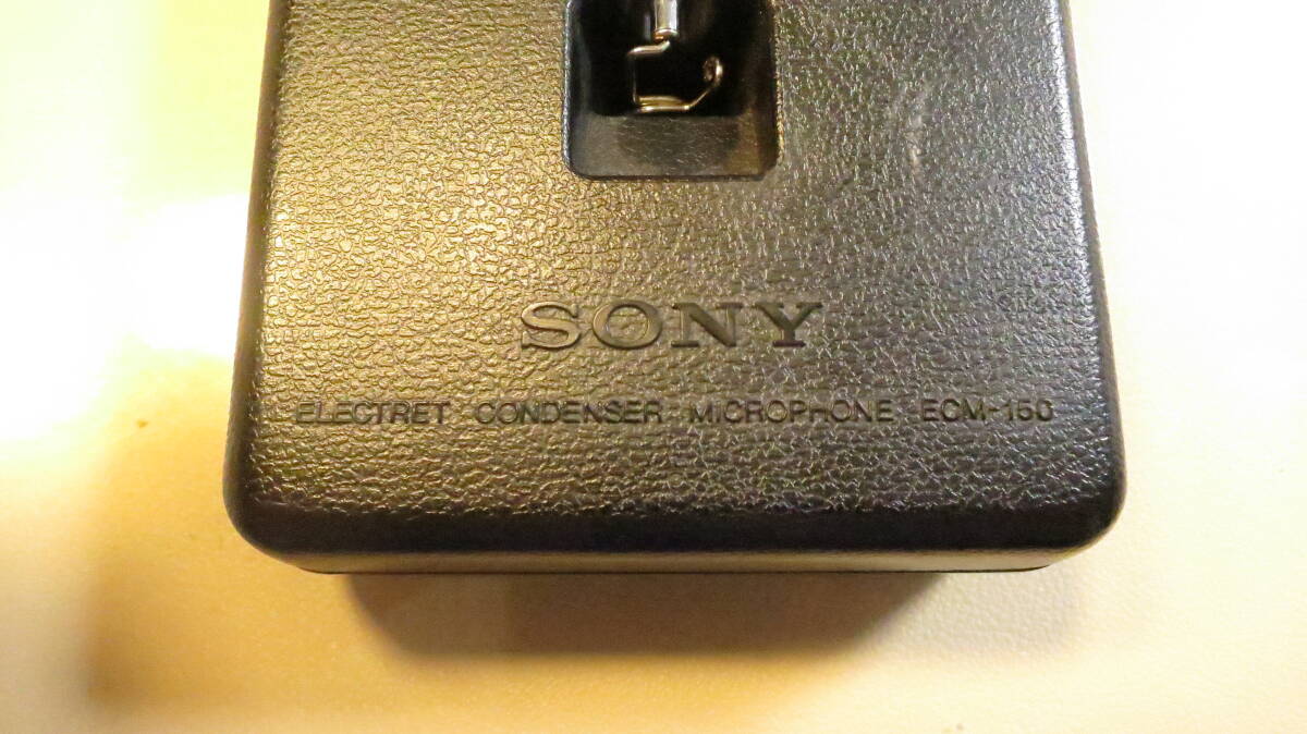 ビンテージ ソニー ECM-150 コンデンサーマイク拍卖
