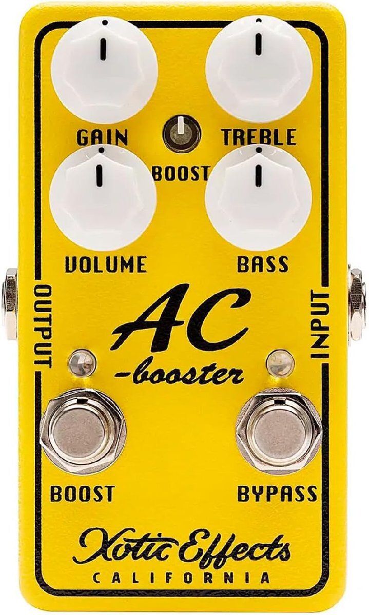 Xotic Effects AC Booster V2 オーバードライブ ペダル拍卖