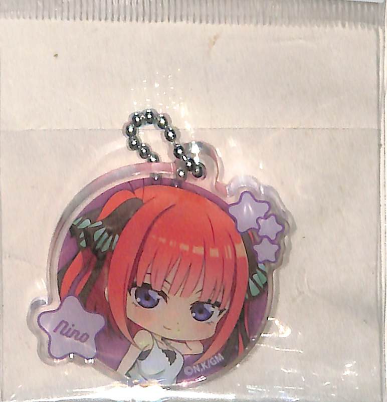 同梱可 中野二乃(スター) 「五等分の花嫁 コレクト アクリルキーチェーン」 GH098拍卖