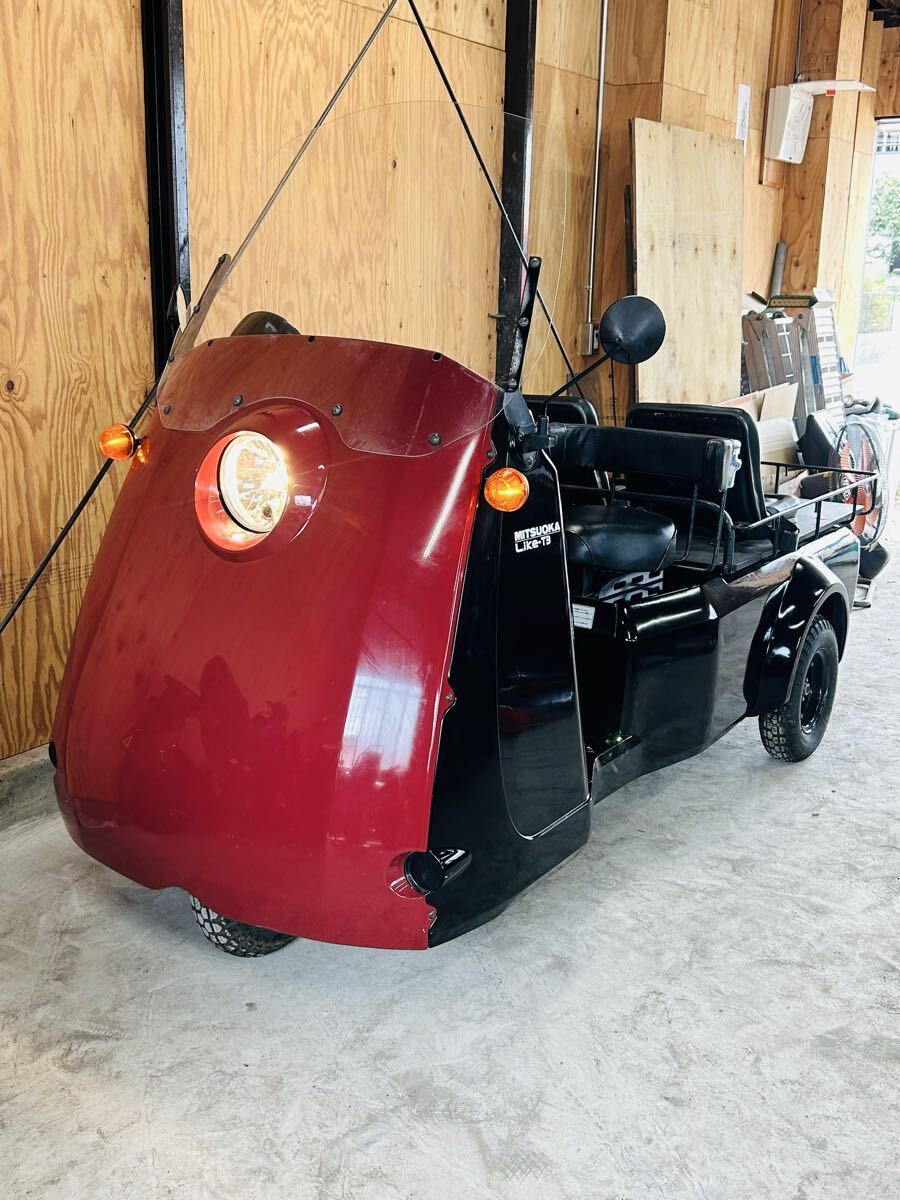 ★超レア車両 走行108km★光岡自動車 電動 雷駆 T3 LIKE 走行テスト済 4人乗り 家庭用コンセント 100V充電 要普通免許 埼玉県川口市より拍卖