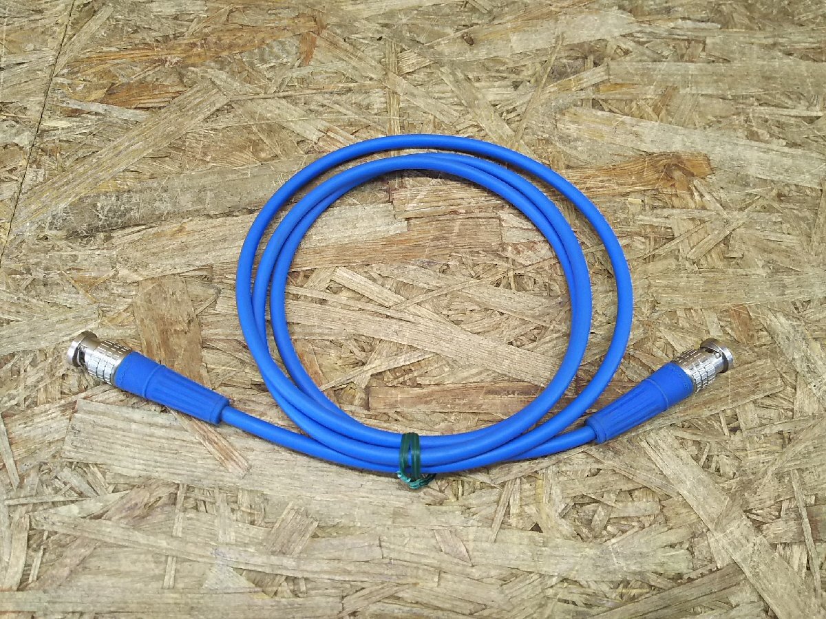 ◎CANARE ( カナレ ) /L-3C2VS BNC-BNCケーブル 約1.40m 75Ω Coaxial Cable/同軸ケーブル・青 中古◎C-571拍卖