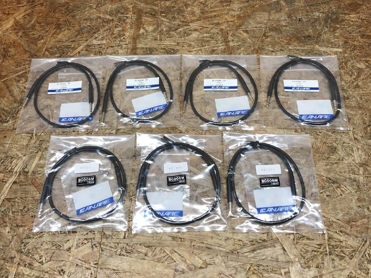 ◎【新品未開封品】CANARE BC006M 0.6M ORG バンタムケーブル バンタム(オス)-バンタム(オス)0.6m 7本セット◎C-546拍卖