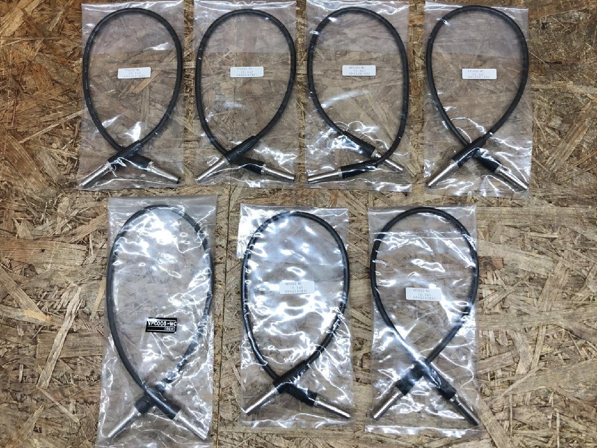 ◎【新品未開封品】CANARE VPC005-WC 0.5M ビデオパッチケーブル 0.5m 7本セット◎C-549拍卖