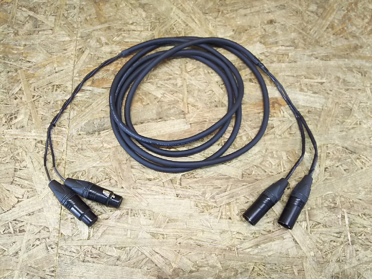 ◎MOGAMI 2930 Snake 2chマルチマイクケーブル NC3FXX(メス) - NC3MXX(オス) 約2.7m 中古◎C-582拍卖