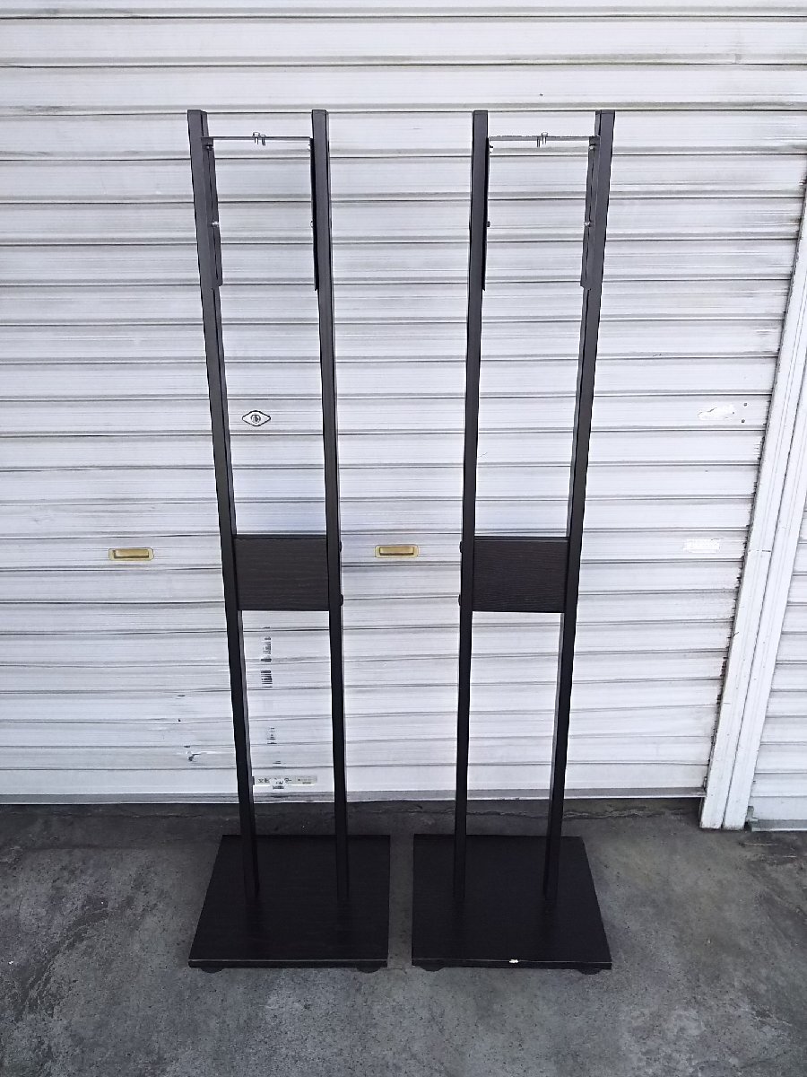 ◎メーカー・型番なし 自作スピーカースタンド 2本セット 高さ約135cm 現状品【ご来店限定】◎L-569拍卖