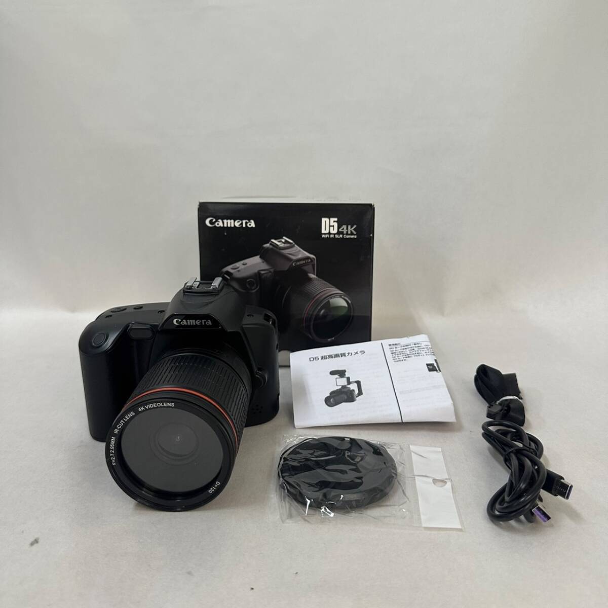 【通電確認】CAMERA D5 4K WiFi IR SLR【美品】拍卖