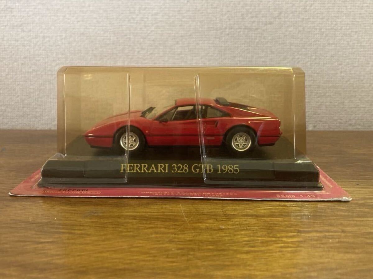 未開封/アシェット/フェラーリ/フェラーリコレクション 1/43 FERRARI 328 GTB 1985/ミニカー/コレクション拍卖