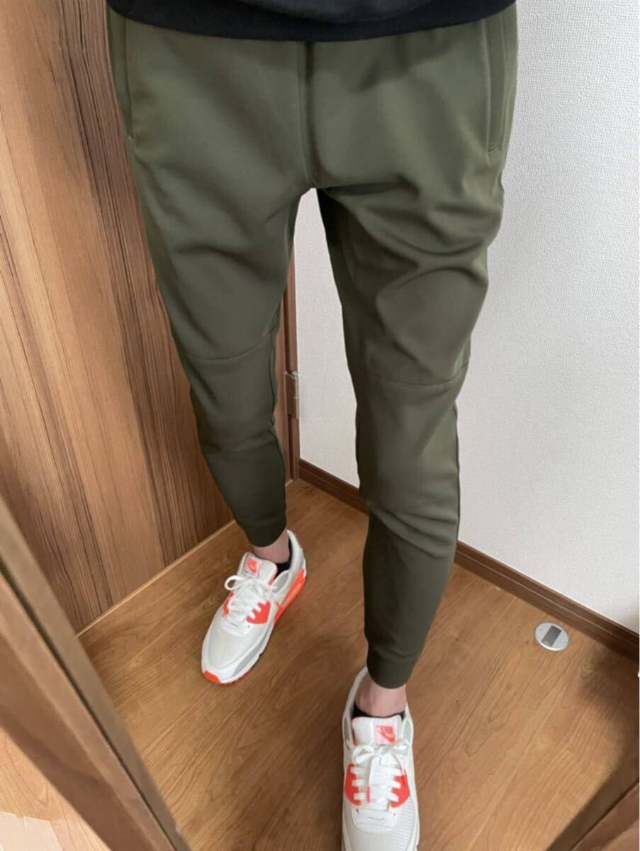 junhashimoto タイトスポーツパンツ ジャージ カーキ 4 akm wjk拍卖