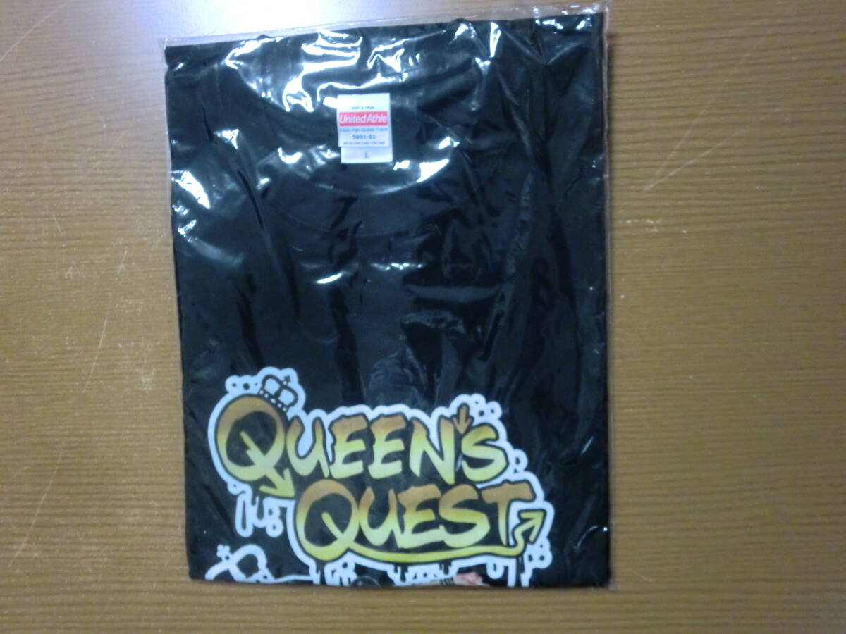 STARDOM スターダム QUEEN’S QUEST クイーンズクエスト Tシャツ SIZE:L 未開封品拍卖