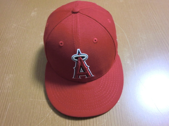 MLB ロサンゼルス エンゼルス NEWERA 59FIFTY ニューエラ キャップ SIZE:59.6cm 拍卖
