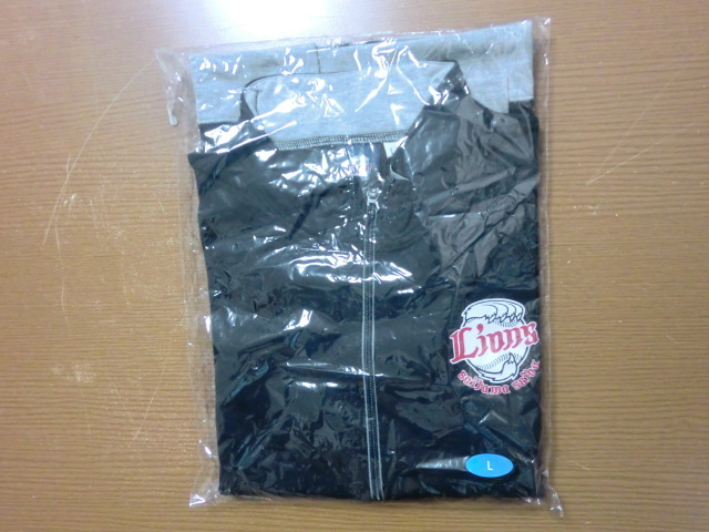 西武 ライオンズ ジップ ジャケット SIZE:L 未使用品拍卖