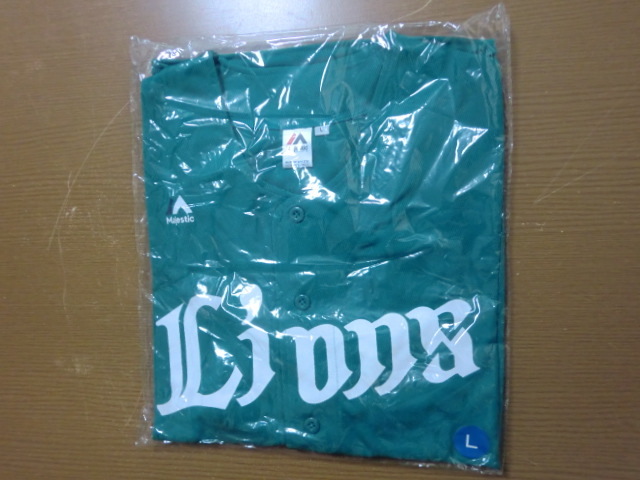西武 ライオンズ ライオンズ フェスティバル ユニフォーム SIZE:L 未開封品拍卖