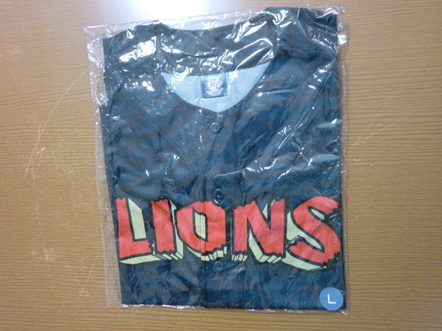 西武 ライオンズ ジャングル大帝 ユニフォーム SIZE:L 未開封品拍卖