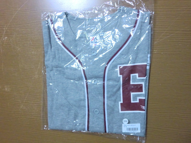 楽天 イーグルス ベースボールシャツ SIZE:SM 未開封品拍卖