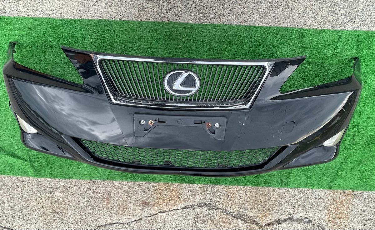 IS レクサス 純正フロントバンパー グリル付き 拍卖