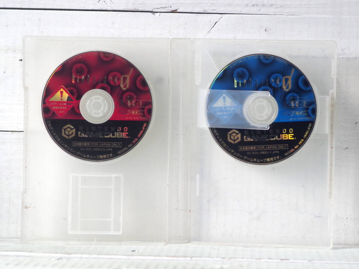 M13516【GC】バイオハザードゼロ ゲームキューブ BIOHAZARD ZERO 箱説明書なし キズ多いです 起動チェックOK!! ゆうめーる250g拍卖