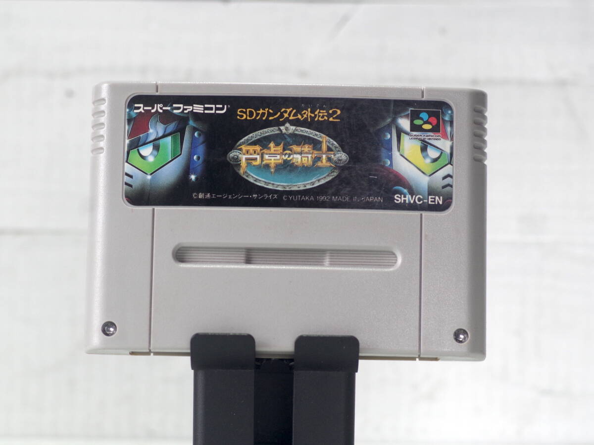 M13527【SFC】SDガンダム外伝2 円卓の騎士 スーパーファミコン 起動チェックOK!! エタノールで端子清掃 外装消毒済み ゆうめーる150g 拍卖