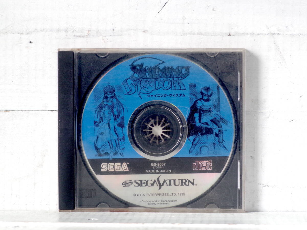 M13703【SS】シャイニング・ウィズダム 盤面小キズ 起動チェックOK!! ディスクのみ SEGA SATURN ゆうメール150g拍卖