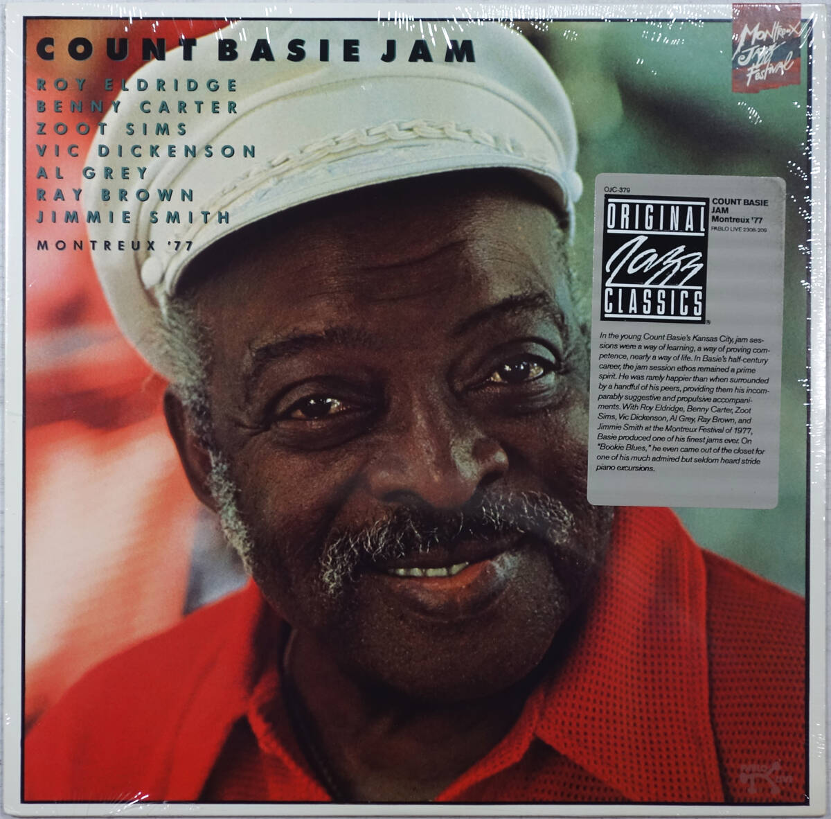 ◆COUNT BASIE/COUNT BASIE JAM (Montreux '77) (US OJC LP/Sealed) -Zoot Sims, Ray Brown, Benny Carter拍卖
