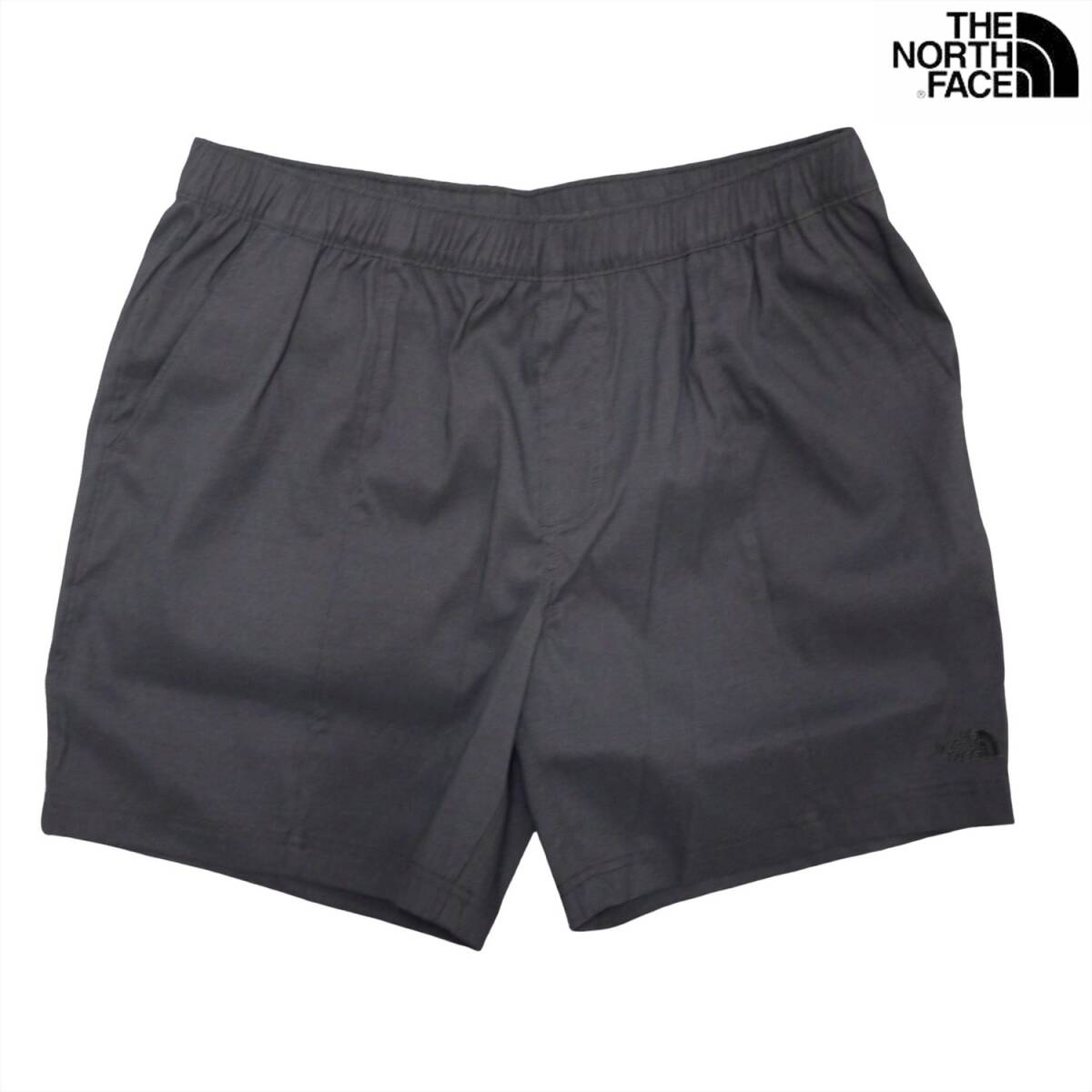 US限定新品 ノースフェイス 刺繍ロゴ ストレッチ ショートパンツ (XL/REG) 黒 FLASHDRY/速乾/軽量 THE NORTH FACE 日本未発売 /fa132拍卖