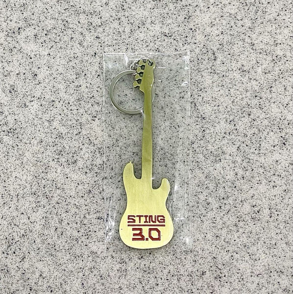 即決! 公式! STING (スティング) 3.0 JAPAN TOUR ☆ ベース キーチェーン 未開封新品 / THE POLICE (ポリス)拍卖