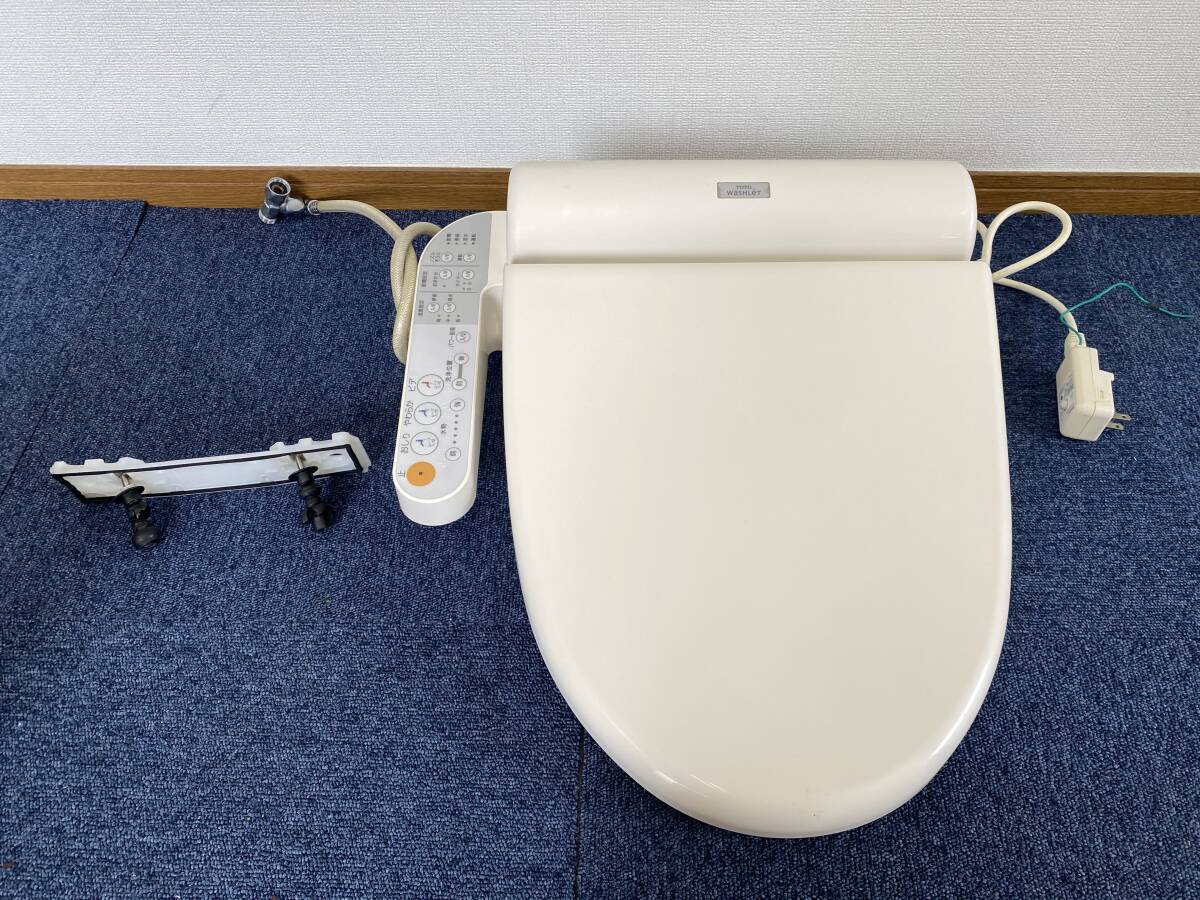 【中古】TOTO☆電気温水便座 ウォシュレット・シャワートイレ「TCF6421」☆#SC1(パステルアイボリー)☆直接引き取り可拍卖